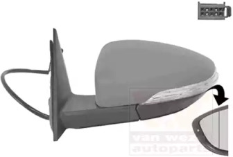VAN WEZEL 5806807 -  Наружное зеркало